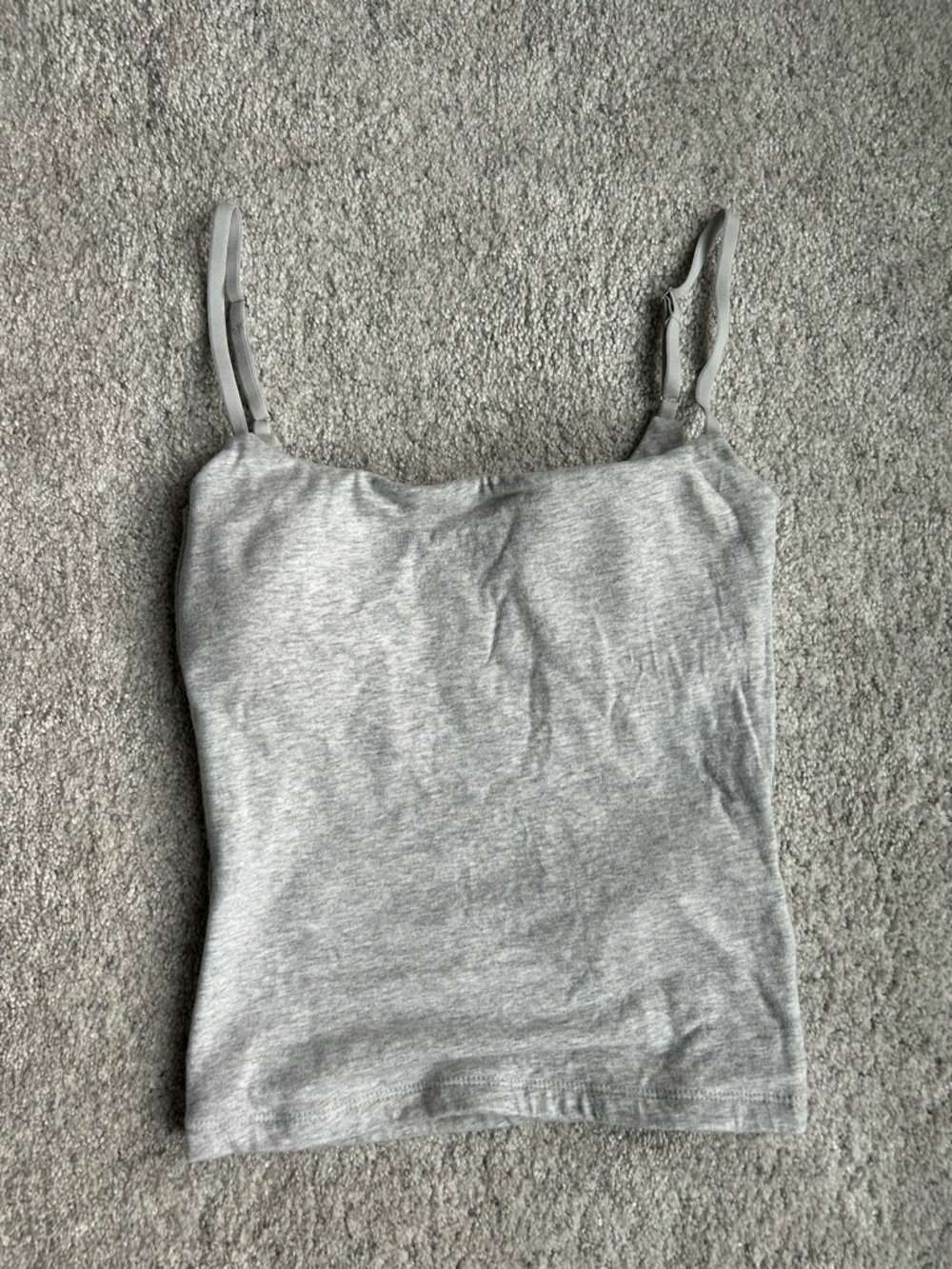 Abercrombie & Fitch Light Gray Spaghetti Strap Cami